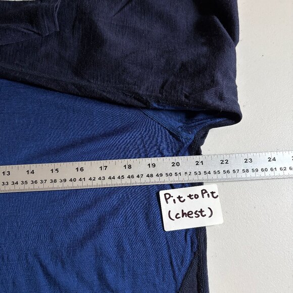 Icebreaker Merino Wool 200 Sonebula High Neck Thermo Base Layer Shirt Men's XL - Picture 5 of 7